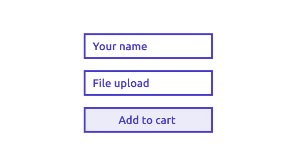Personalization fields feature preview